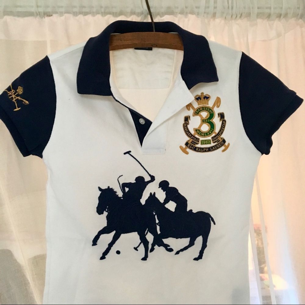 Rare Vintage Ralph Lauren Bleecker Polo Sz XS